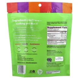 Wedderspoon, Органические леденцы с медом манука, ассорти из 3 вкусов, 24 леденца, 118 г (4,15 унции)