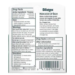Blistex, Бальзам для губ с лечебным действием,  Защита губ / Солнцезащитный фильтр SPF 15, в упаковке 3 бальзама, 0,15 унции (4,25 г) каждый