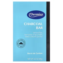 Dermisa, кусковое мыло с древесным углем, 85 г (3 унции)