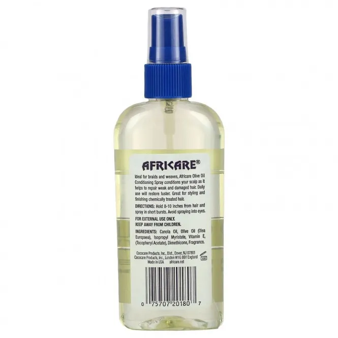 Cococare, Африкэр, оливковое масло спрей-кондиционер, 118 мл (4 жидких унций)