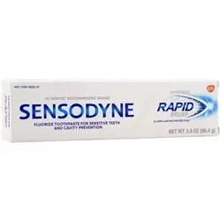 Sensodyne, Отбеливающая зубная паста быстрого облегчения 3,4 унции