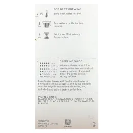 TAZO, Black Tea, чай со вкусом ванили и карамели, 20 чайных пакетиков, 50 г (1,8 унции)