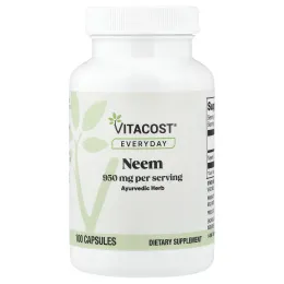 Vitacost, Everyday, ним, 100 капсул (475 мг в 1 капсуле)
