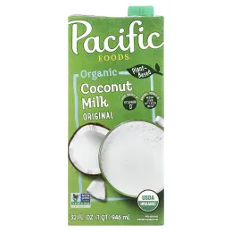 Pacific Foods, органическое кокосовое молоко, оригинальное, 946 мл (32 жидк. унции)