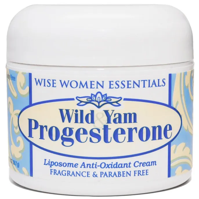 Wise Essentials, Прогестерон с диким ямсом, 2 унции (56,7 г)