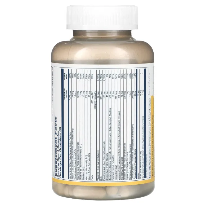 Solaray, High Potency Multi-Vita Mega-Mineral, мультивитамины, 120 капсул