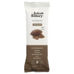 Julian Bakery, батончик с гороховым протеином, темный шоколад, 12 шт. по 60 г (2,1 унции)