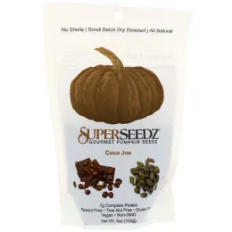 SuperSeedz, Тыквенные семечки для гурманов, Коко Джо, 5 унц. (142 г)
