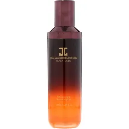 Jayjun Cosmetic, Черный тоник, усиливающий сияние кожи, на водной основе, 4,39 ж. унц.(130 мл)