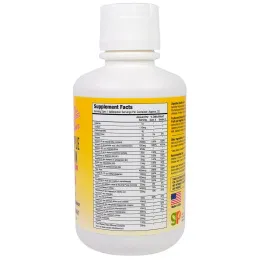 GreenPeach, Для Детей. Новейшие Мульти-Витамины, Фруктовый Вкус, 16 жидких унций (473 мл)