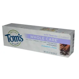 Tom's of Maine, Комплексный уход, зубная паста со фтором, корица гвоздика, 4,7 унций (133 г)