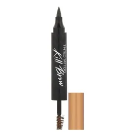Clio, Средство для бровей Kill Brow для придания эффекта татуажа, 2 Светло-коричневый, 0,25 унций (7,3 г)