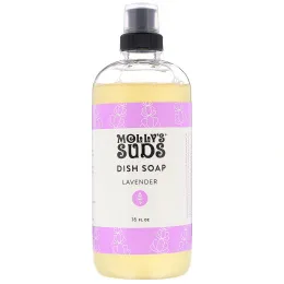 Molly's Suds, Средство для мытья посуды, лаванда, 480 мл