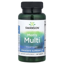 Swanson, Men's Multi + Prostate Support, 90 таблеток