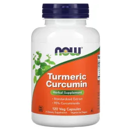 Now Curcumin Куркумин, 120 вегетарианских капсул
